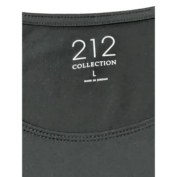 212 Collection Womens Scoop Neck T-Shirts 2-Pack Black & Orange Large - Picture 3 of 16